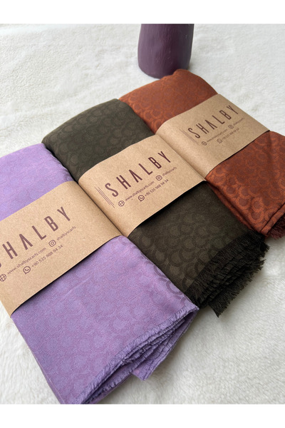 shalby Hijab Women's Cashmere Shawl (Set of 3) Hijab