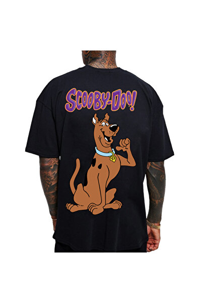 Kartier Tricou Negru Oversize Scooby-Doo