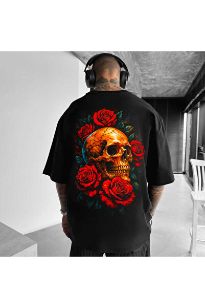 Kartier Tricou Negru Oversize Everlasting Love