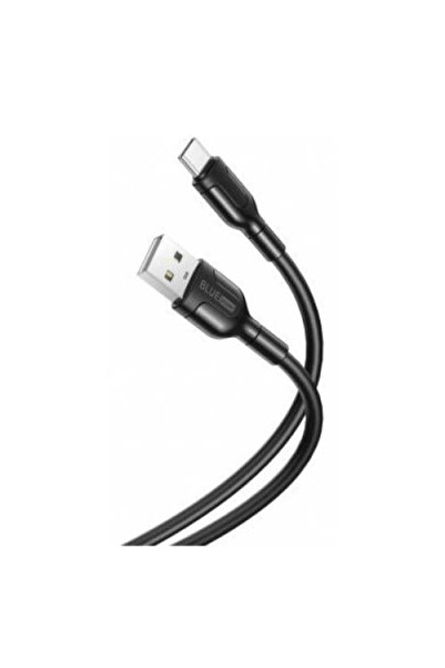 OEM Cablu Date/Incarcare BLUE Power USB-A USB-C 18W 1m Negru