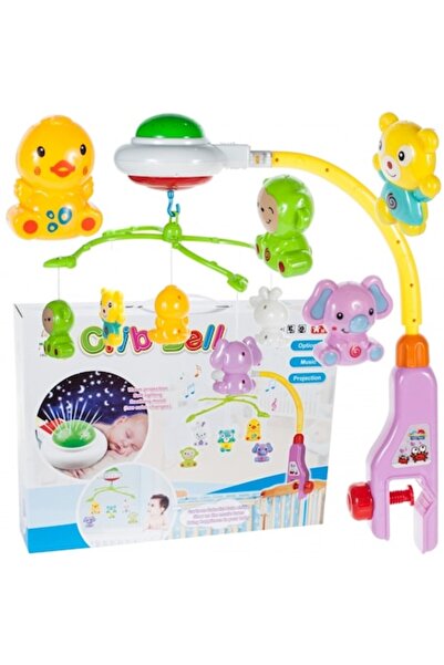 MalPlay Proiector muzical pentru pătuț rotativ