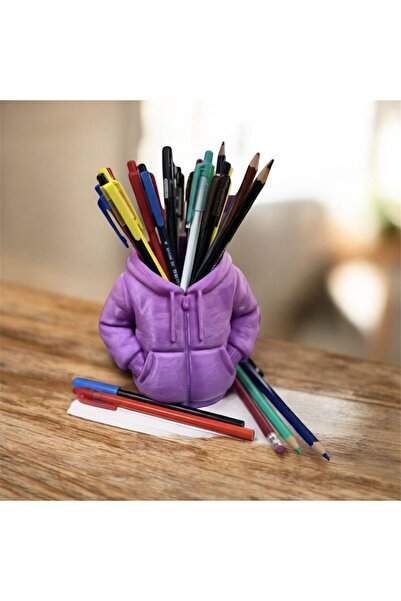 EyER Shoping 3D настолен държач за моливи, лилав