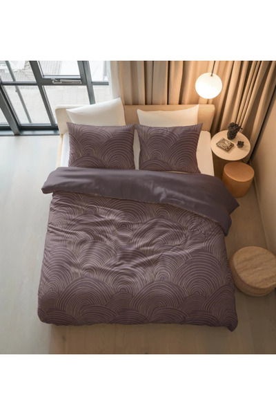 Zentrada Lux SleeptimE Dreamscape Purple Duvet Cover, Breathable Cotton T128,...