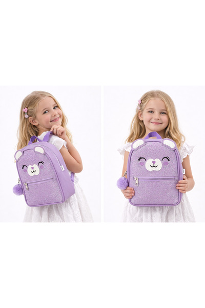 Lyona Kids Bags Lyona Bags Kids Lilac Backpack
