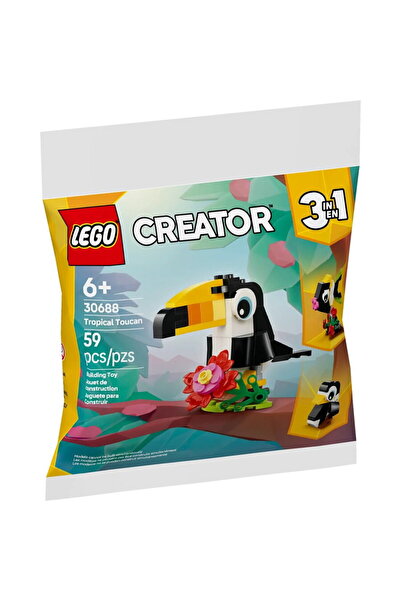 LEGO CREATOR 3 IN 1 Tropical Toucan 59 pieces 6+ years
