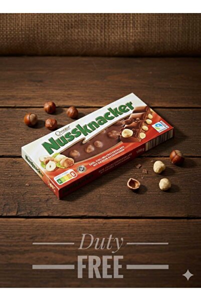 hijazigroup Choceur Nussknacker Whole Hazelnut Chocolate bar 100GR