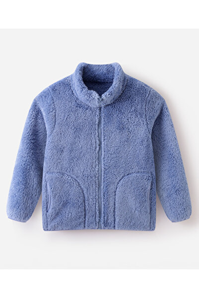 SAPS Full Sleeves Winter Jacket - Blue