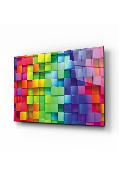 idealizbiz Pictură abstractă pe sticlă 4 mm sticlă temperată durabilă