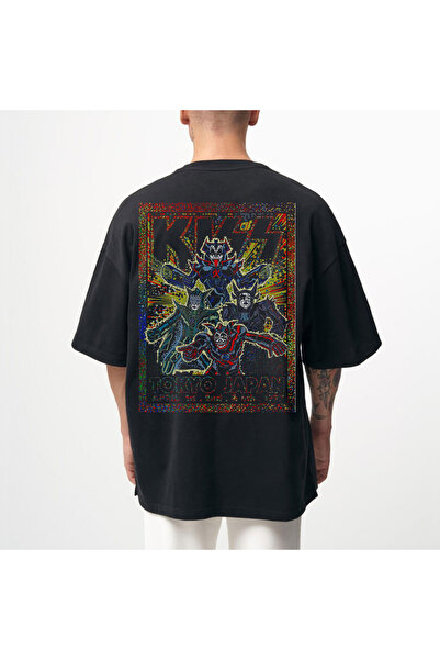 Kartier Tricou Negru Oversize Robo Samurai