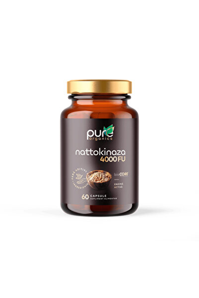 pureorganics Натокиназа – Оптимално кръвообращение