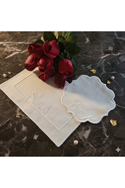 Candy Söz tepsi örtüsü ve sunum peçetesi