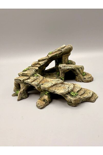 3BE 3 Boyut Endüstriyel 12X4,5 cm Sürüngen ve Kemirgenler İçin Teraryum Dekor...