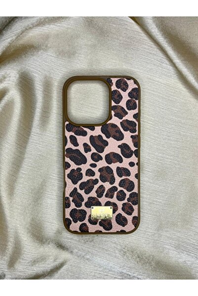 D&Z ACCESSORİES غطاء هاتف ليوبارد متوافق مع آيفون 16 برو |   حافظة سيليكون بإ...