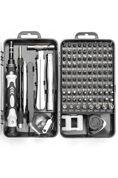dalimag Set șurubelnițe de precizie 115 în 1, 98 de biți, pentru electronice,...