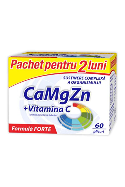 Zdrovit CaMgZn + Βιταμίνη C, 60 φακελάκια,
