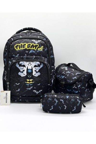 ms mixxstore Character Patterned Waterproof Thermal Lunch Bag with Back Suppo...