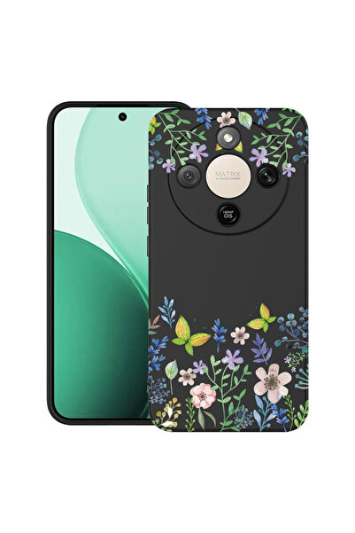 bestcase Carcasă Husa BestCase® TPU Ultra Slim pentru Honor Magic8 Lite, Flor...