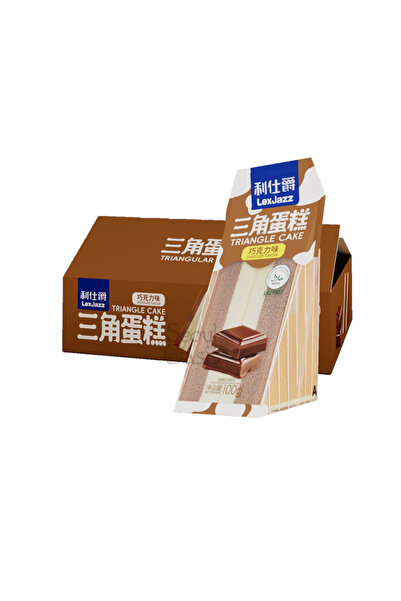 Lex Jazz Chocolate Triangle cake 100gm x 20