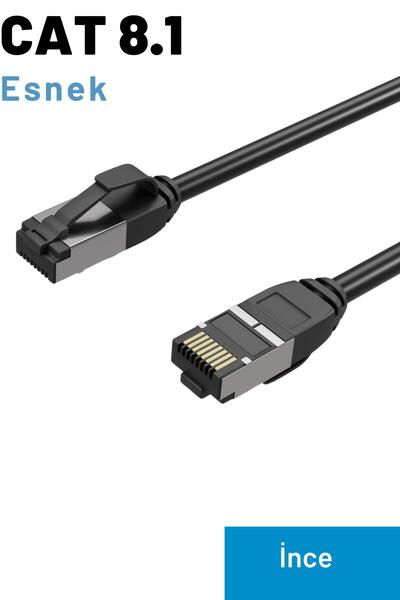 IRENIS CAT8 İNCE FTP LSNH Ethernet Patch Kablo
