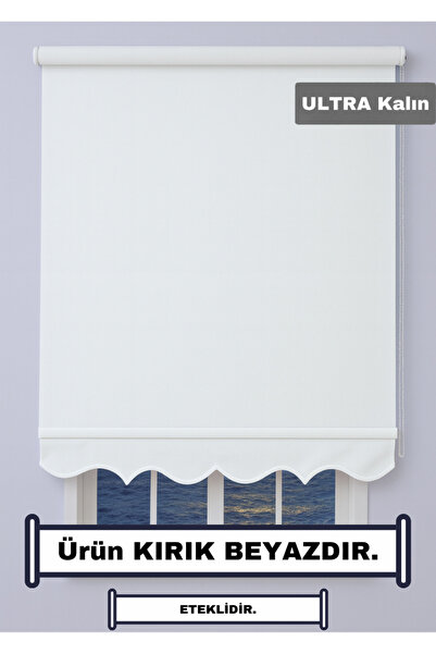 ESDEH ULTRA KALIN Stor Zebra Güneşlik Perde – Mat Kalın Kumaş - Alüminyum Aksam