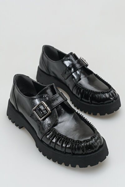 MARSEDO Women's Loafer Daily Casual Moccasin Shoes Ester Black