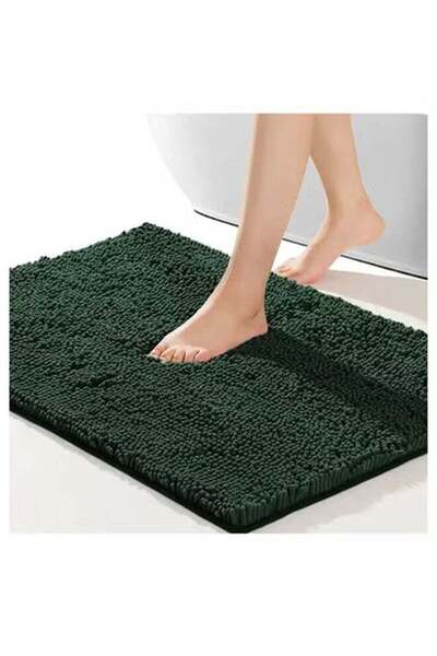 Arabest Bathroom Rugs, Machine Washable for (Dark Green)-40cm*60cm