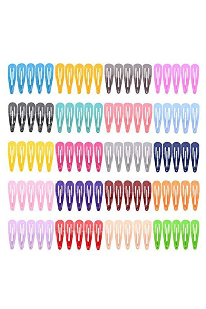 Arabest 100 Pieces 2 Inch Snap Hair Clips 20 Styles