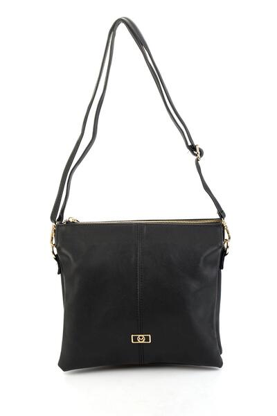 Bambi Siyah Kadın Postacı Çanta C06620148209