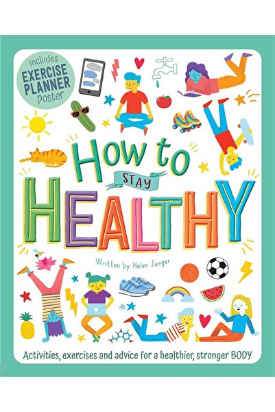 Igloo Books Wellbeing Workbooks: كيف تبقى بصحة جيدة