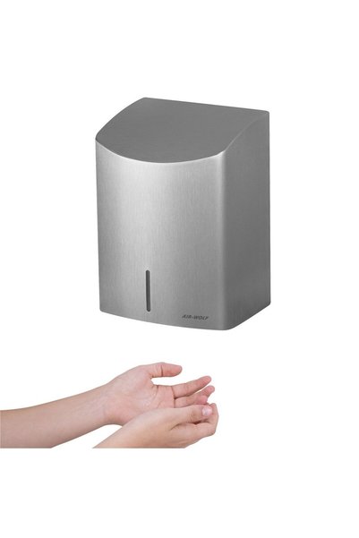 AİR WOLF Uscător de mâini cu senzor, oțel inoxidabil satinat, AIR-Wolf M426, 10-426