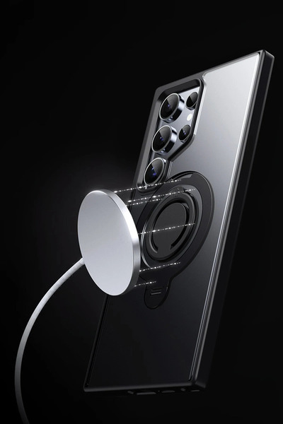 isiltikidsmoda Joko Samsung Galaxy S24 Avatar 360 Rotating Magsafe Cover - Black