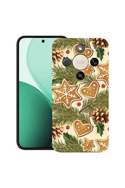 bestcase Husa BestCase® TPU Ultra Slim Case For Honor Magic8 Lite, Xmas Pattn...