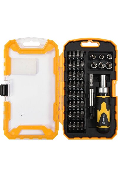 Other RATCHET SCREWDRIVER WITH INTERCHANGEABLE BITS 41 PCS / 64385 / VOREL