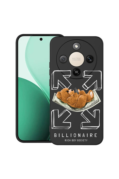 bestcase Husa BestCase® TPU ultra subțire pentru Honor Magic8 Lite, urs milia...