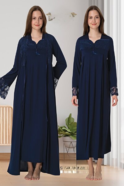Puerpera Effortt Women's Maternity Nightgown and Dressing Gown 4085