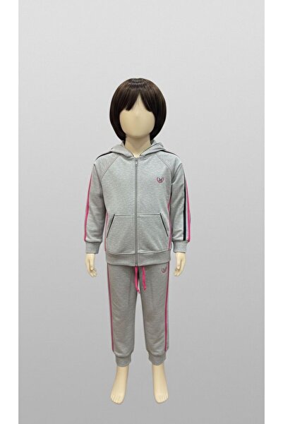 mikam SET DE TRENING PENTRU FETE, GRI ȘI ROZ