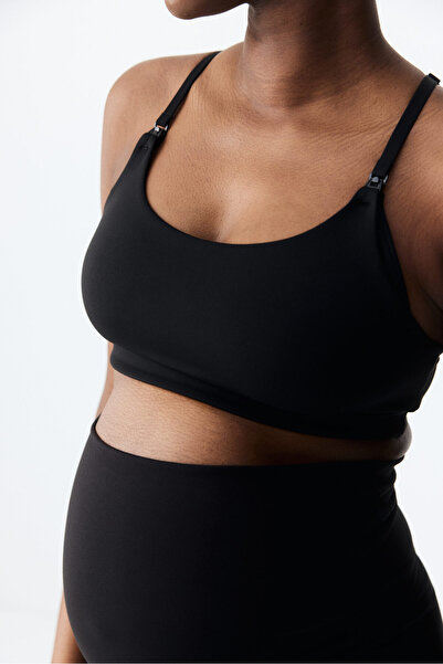 H&M MAMA Spor Emzirme Sütyeni Light Support