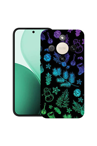 bestcase Husa BestCase® TPU Ultra Slim Case For Honor Magic8 Lite, Xmas Patte...