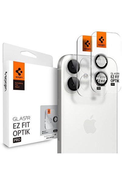 Spigen Camera Film for iPhone 17 / iPhone 16 Plus / iPhone 16 (set of 2) - Gl...