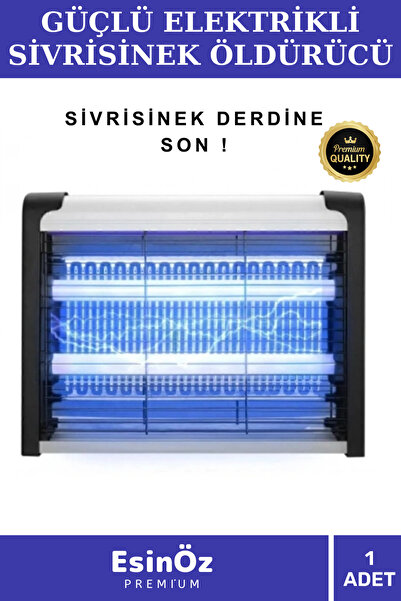 EsinÖz #Sinek Öldürücü Özel Üretim Çift Florasanlı Dayanıklı Elektrikli Zinci...