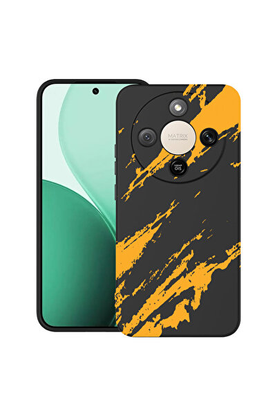 bestcase Husa BestCase® TPU ultra subțire pentru Honor Magic8 Lite, dungi aur...