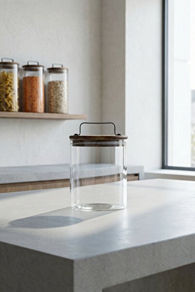 ACAR Calix Acacia Jar with Lid - 1000 ml