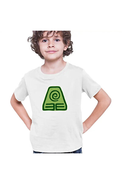 OEM Παιδικό Αγόρι T-shirt Avatar Earthbender Element Symbol Earthbender