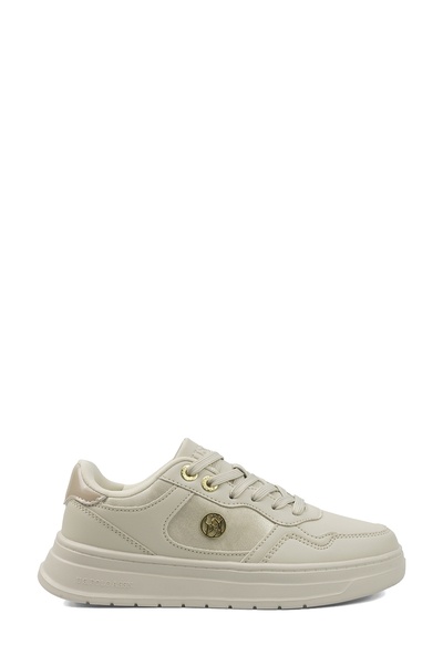 U.S. Polo Assn. Emora 6Fx Beige Women's Sneaker