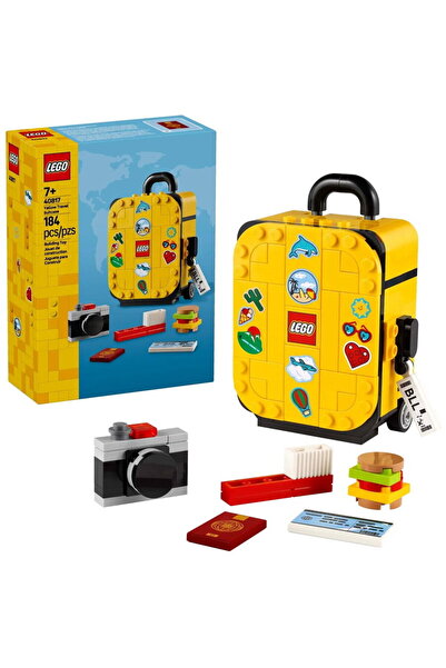 LEGO 40817 Valiză de călătorie galbenă, 184 de piese