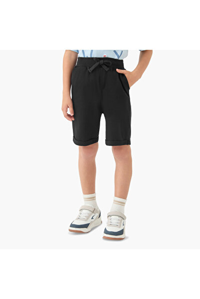 Juniors Bermuda Shorts with Elasticised Waistband