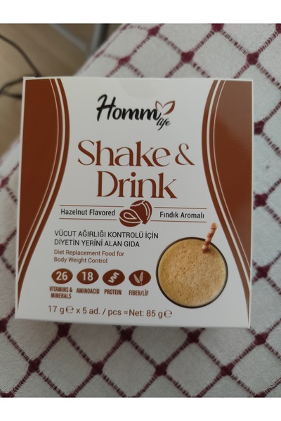 homm Hommlife shake drink