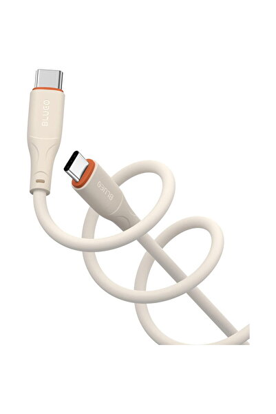 BLUEO Type-C to Type-C Charging Cable, Fast Charging, 1.5m - Ape Legend - Orange