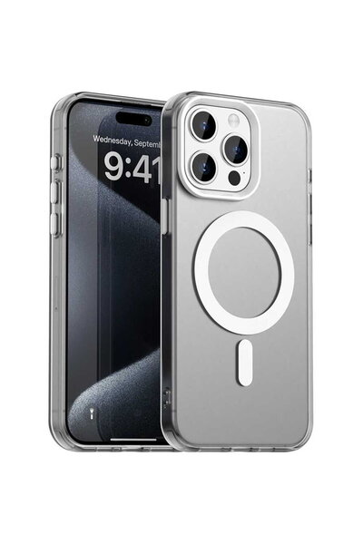 Techsuit Θήκη για iPhone 15 Pro Max - CandyCase MagSafe - Λευκή