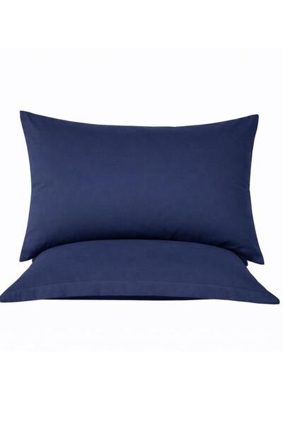 Çeyiz Diyarı Almond 2-Piece Pillowcase Navy Blue